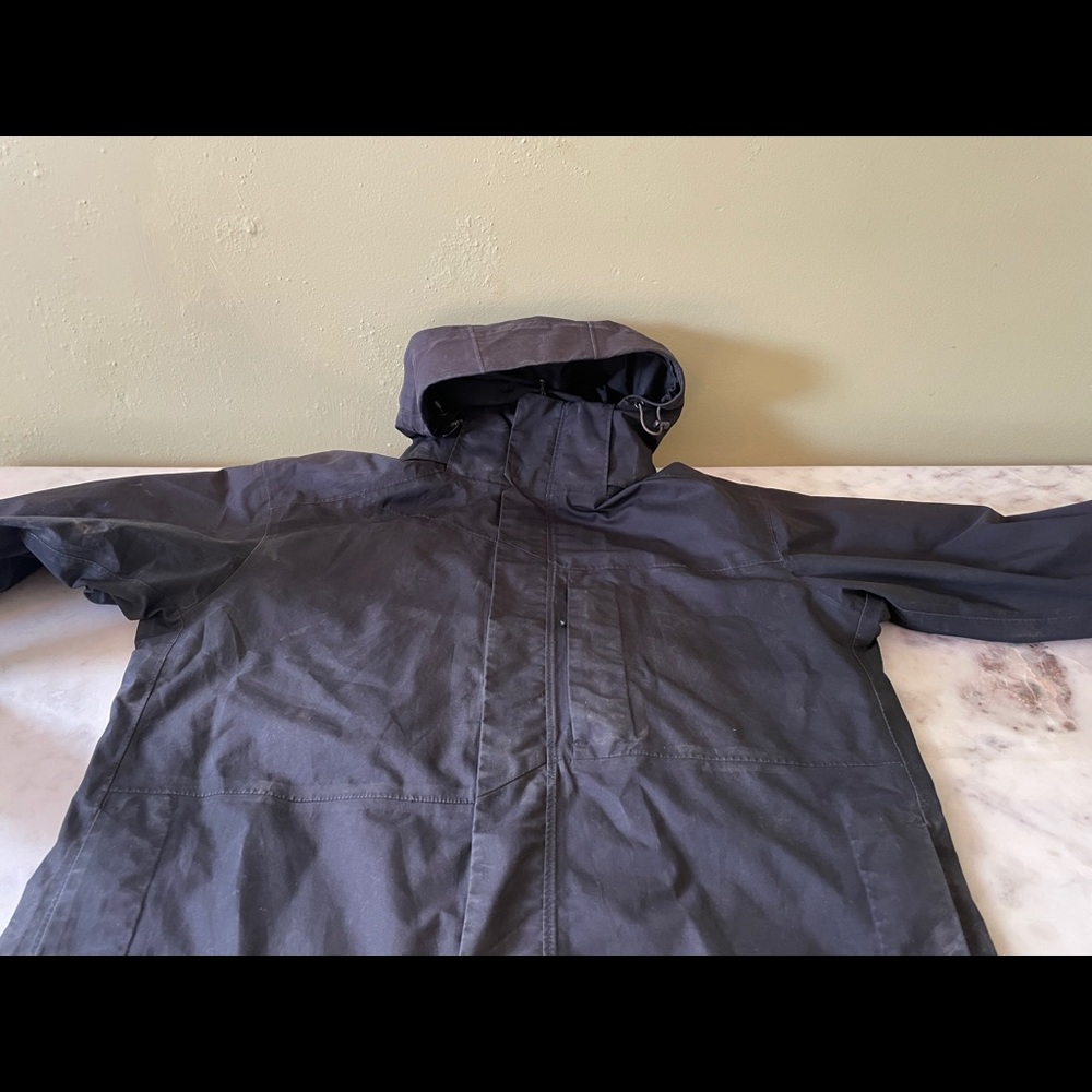 MEC Insulated Rain Jacket w Removable Hood